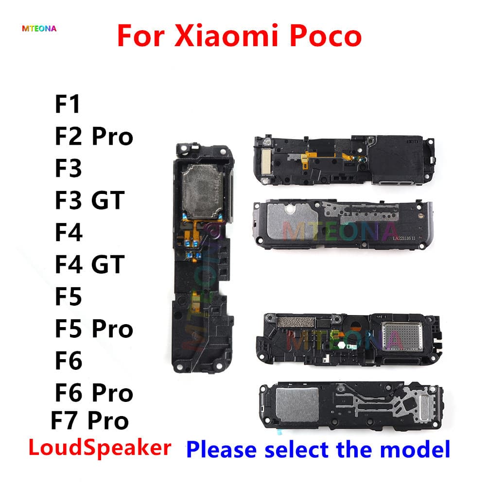 Alto-Falante Para Xiaomi Poco F3 F4 GT F2 Pro F5 F6 F7 F1 Campainha Módulo De Som Peças De Reparo Do Smartphone
