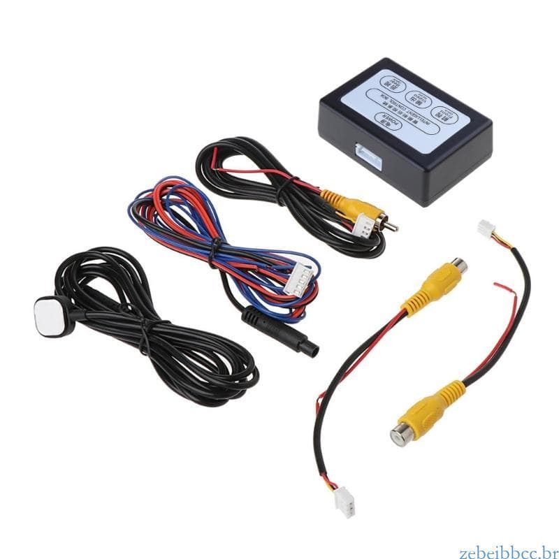 zebeibbcbr Caixa Controle Bidirecional Câmera Ré Para Carro Interruptor Inteligente Vista Frontal Traseira