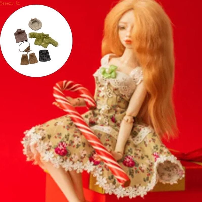 Yee Roupas De Boneca Infantil Inverno Outono Roupa De Exibição Para Bonecas Articuladas De 30 Cm