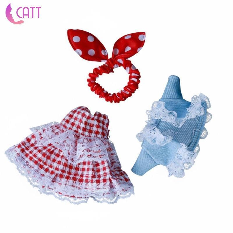 [Dadada2] Boneca Articulada De 16 Cm , Roupas Mutáveis , Articulável De 13 Articulações Elegantes