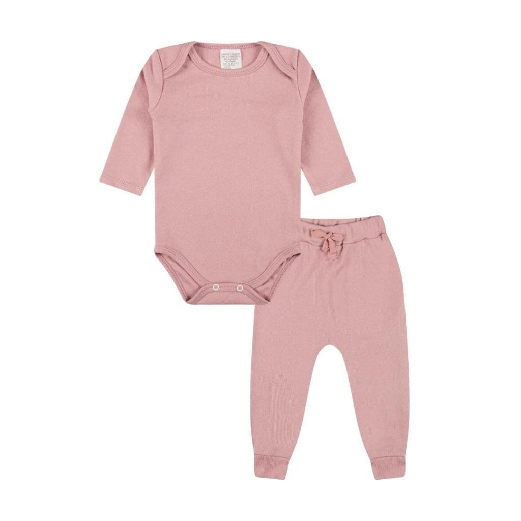 Kit 4 Peças Roupa de bebe 2 Body 2 Calça menino menina Conjunto Meses Algodão Barata Promoção Enxoval