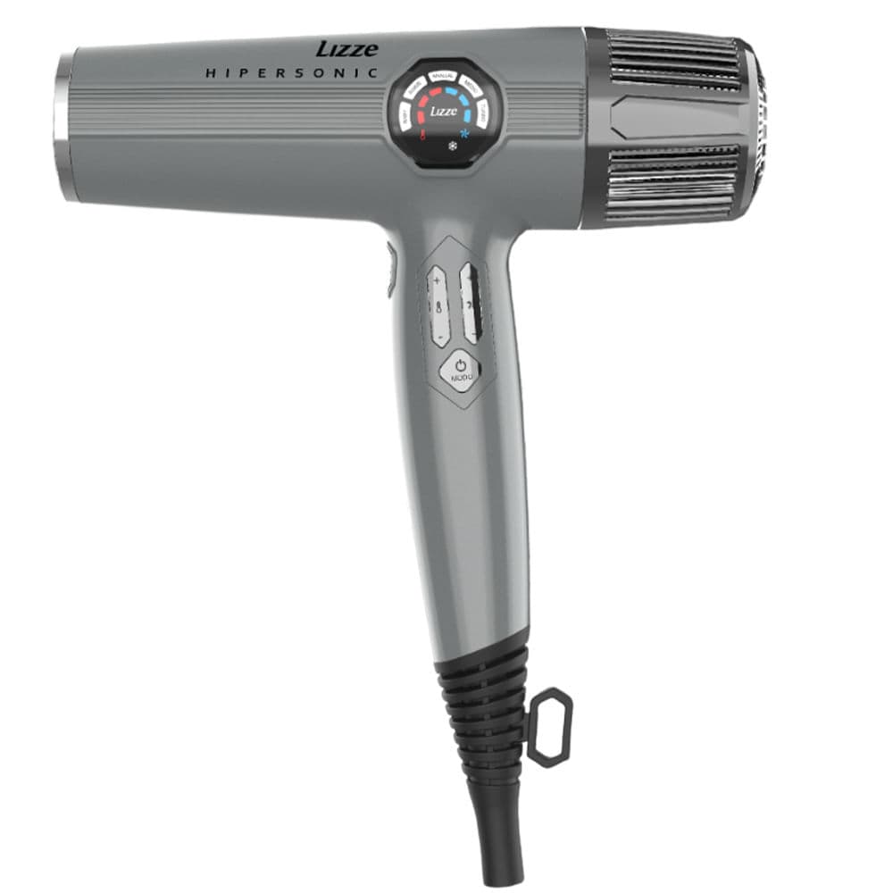Secador Profissional Lizze Hipersonic Cinza 220V