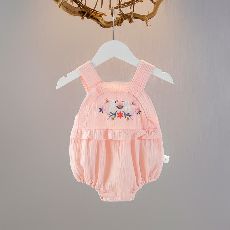 2026 bebê recém-nascido verão roupas de bebê menina bonito princesa bebê Ultra-fino algodão roupas de verão roupas infan