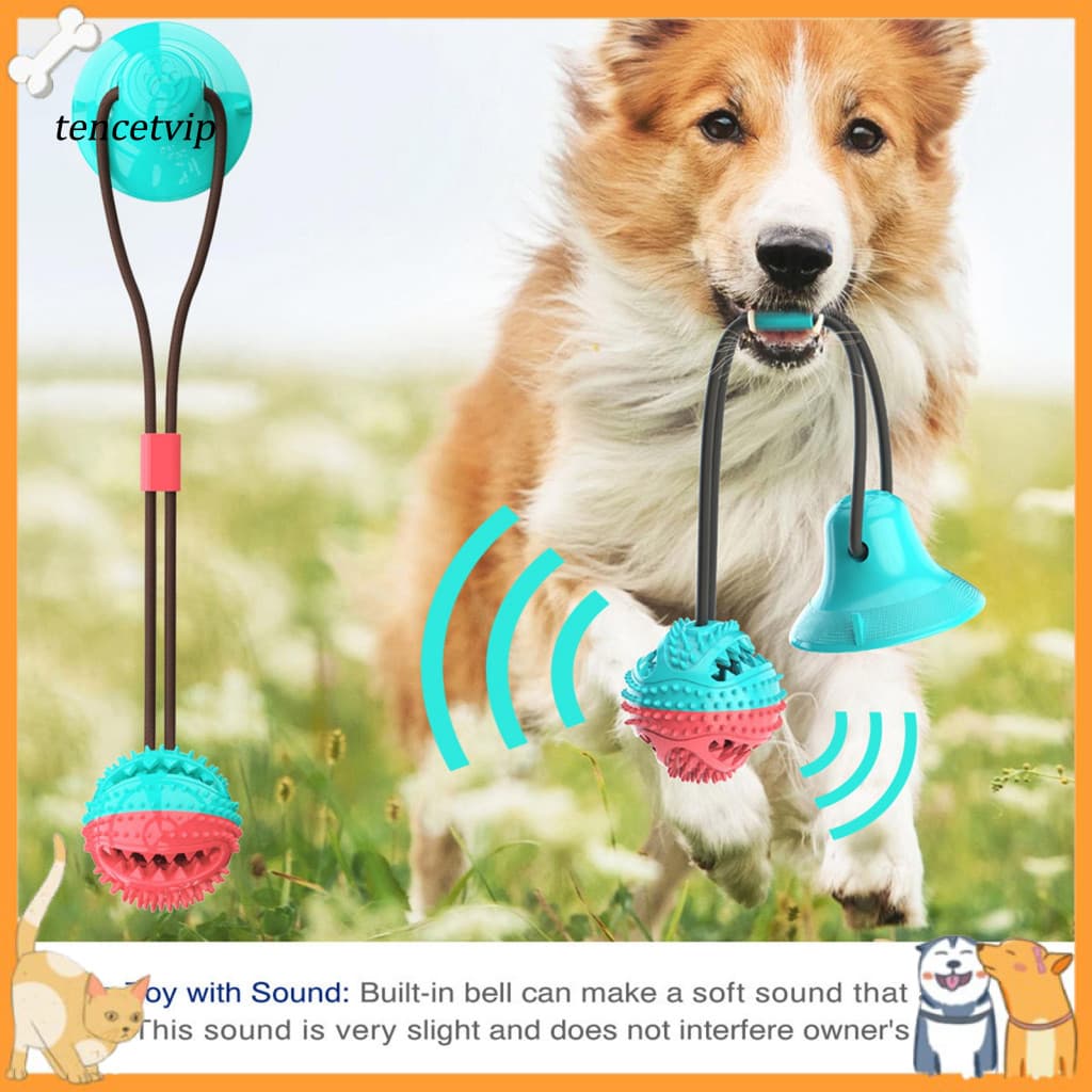 Vip Dog Escova De Dentes Brinquedo Para Mastigar Cachorro Com Ventosa Brinquedos Duráveis Mastigadores-Cabo De Guerra De
