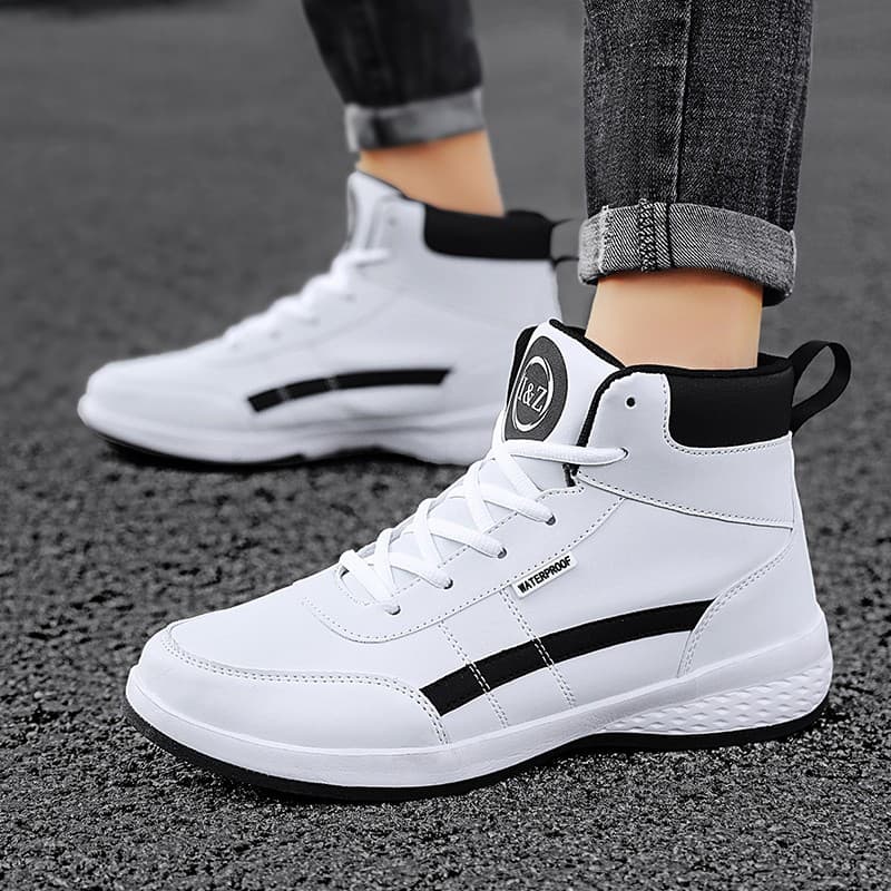 Sapatos Cem Calçados Esportivos Masculinos Confortáveis Ao Ar Livre Casual Resistente Ao Desgaste Sola Grossa