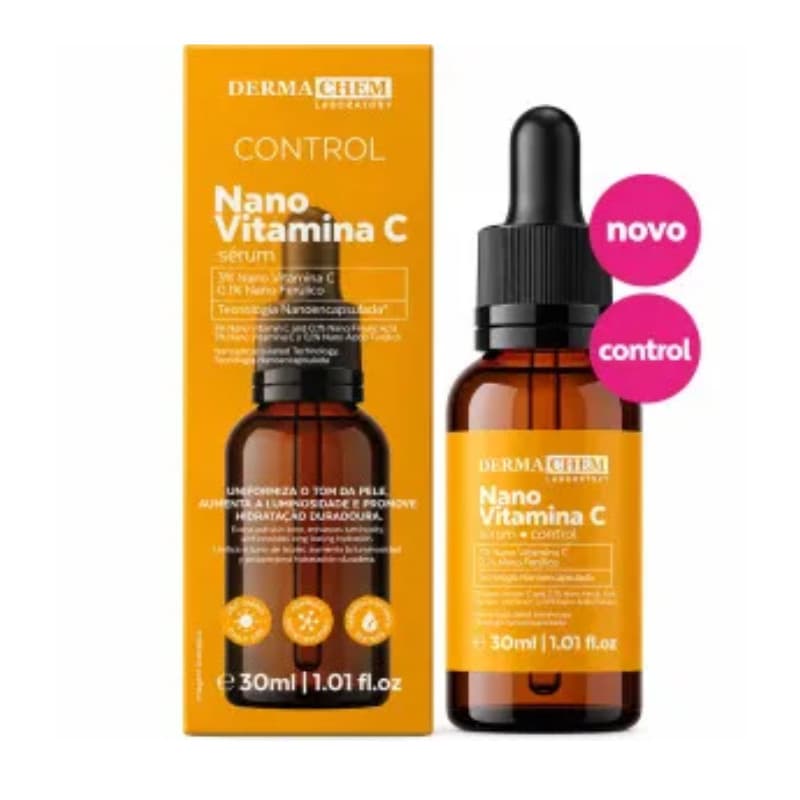 Serum Nano Vitamina C  Dermachem Lançamento  30ml