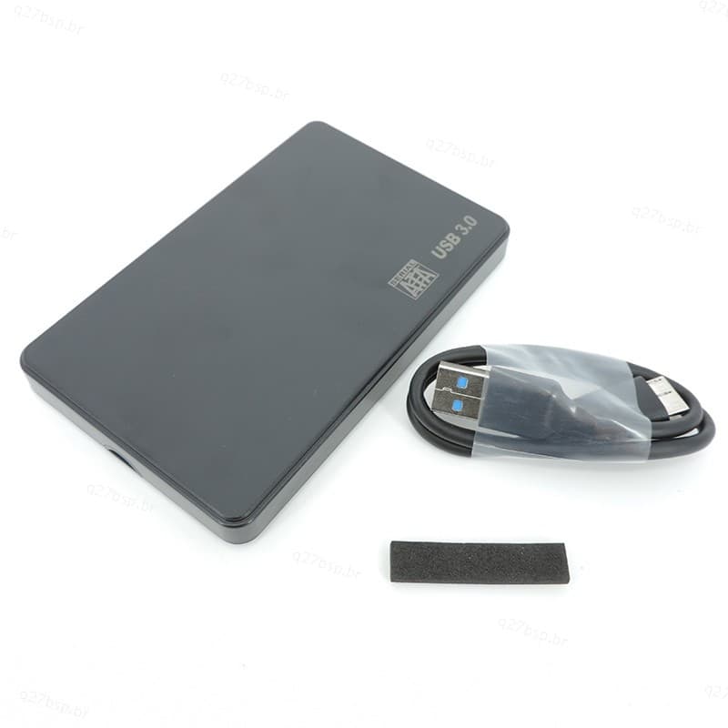 Caso HD Externo 2.5 HDD SSD Caixa De Disco Rígido Gabinete 6Gbps 10TB SATA Para USB2.0/3.0 BR27B