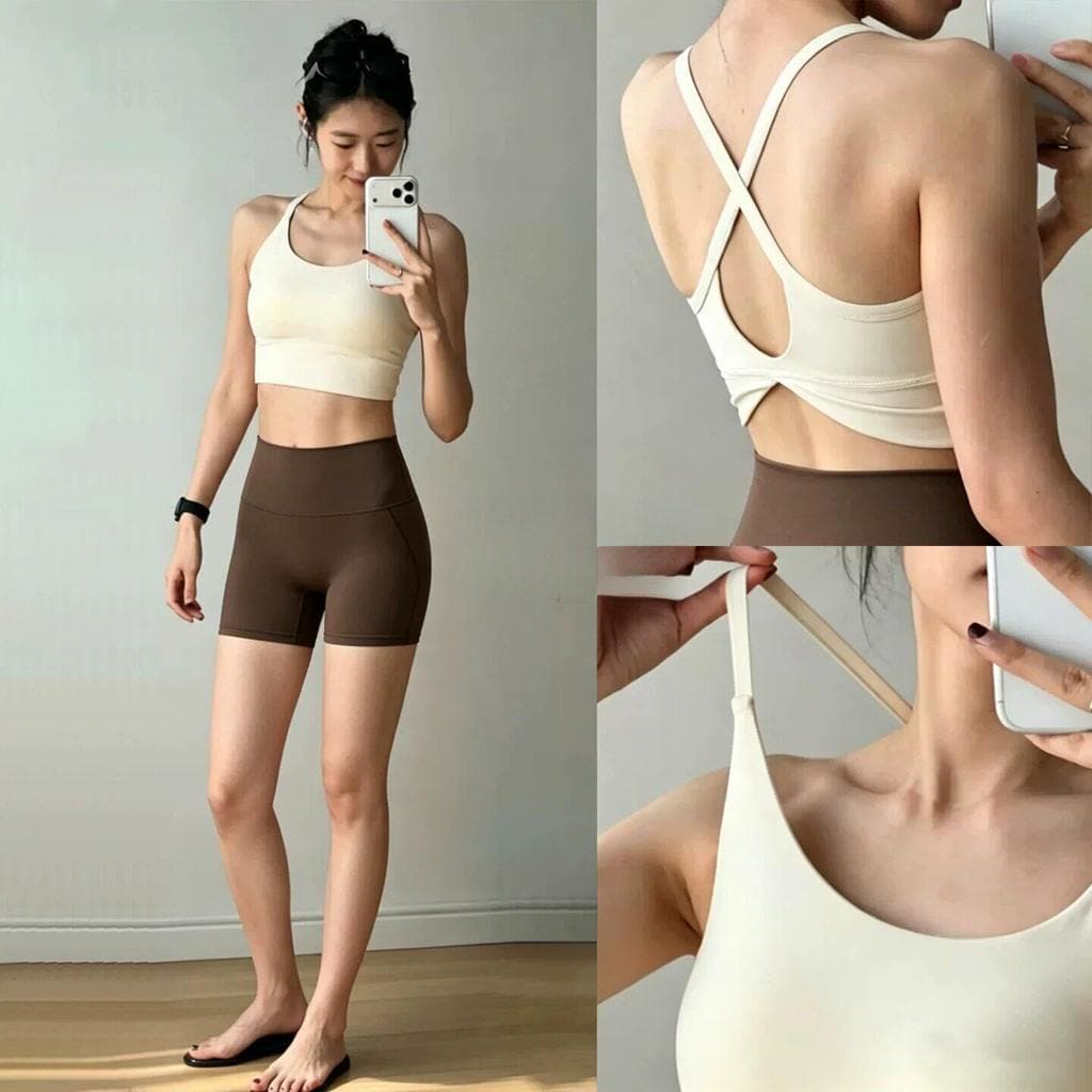2026 novo estilo de alta intensidade colete esportivo feminino exterior Wear Fitness pular corda Yoga terno roupa interi