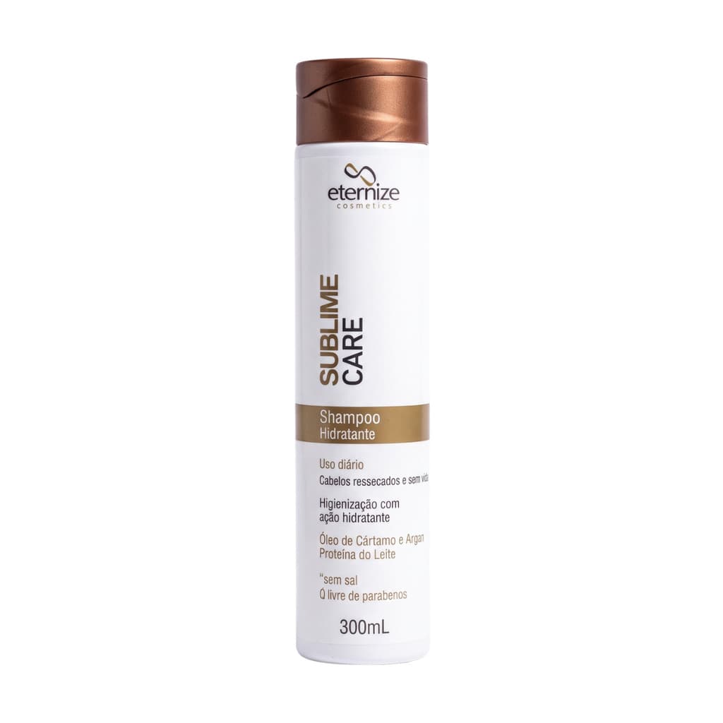 Shampoo Hidratante Sublime Care 300ml Cabelos Ressecados Brilho Maciez e Sedosidade