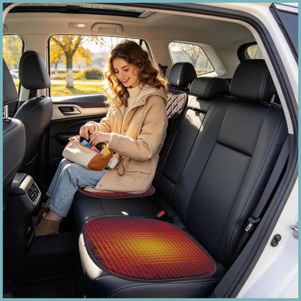 Almofadas De Assento Automotivo , Tempo Frio , Acionamento Longo , Acessórios Automotivos , Tapete De Veículo De Inverno
