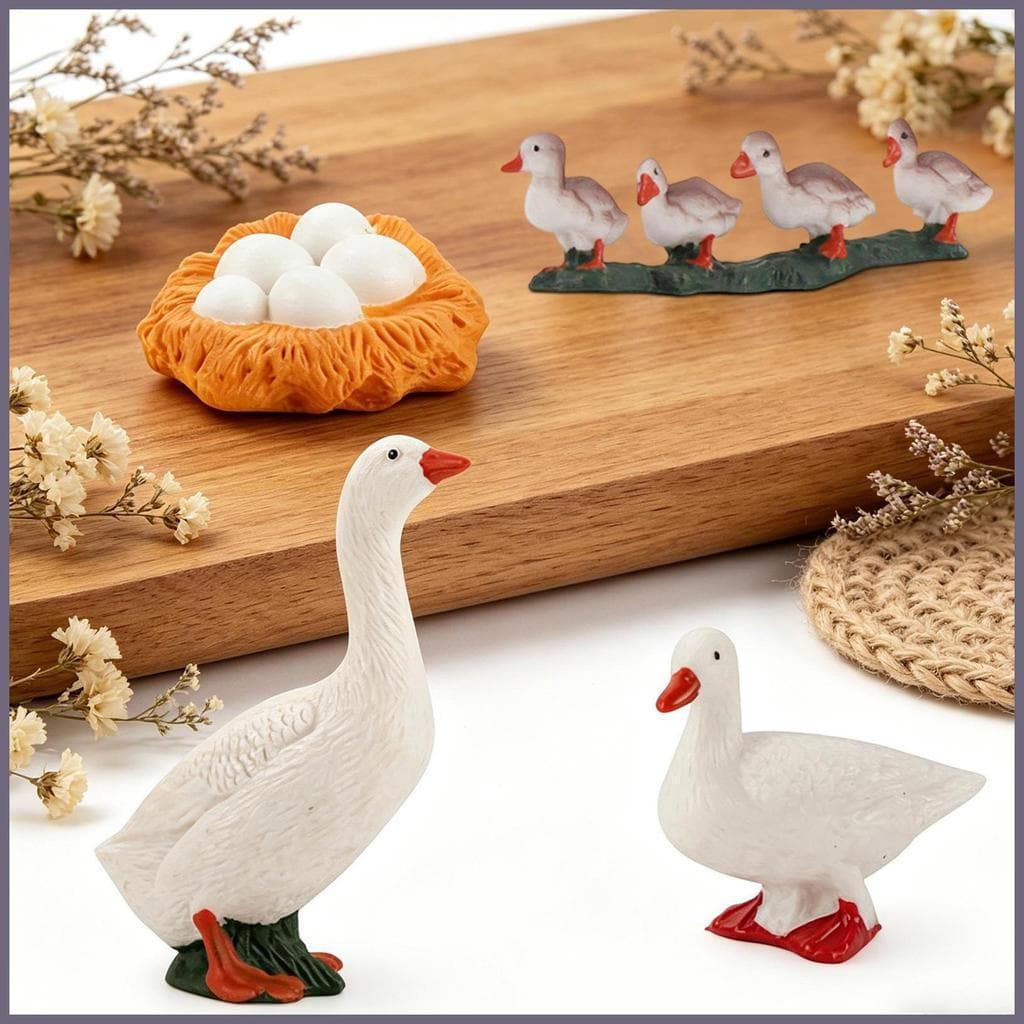 Ciclo De Vida Brinquedos Educativos Ciência Pato Pré-Escolar Decoração Atividades De Aprendizagem Brinquedo Para Pátios
