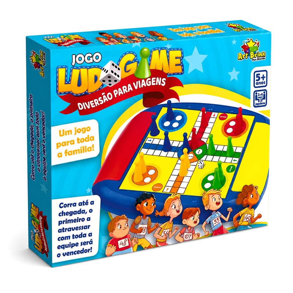 Jogo De Tabuleiro Ludo Infantil 18 Peças Educativo Estratégia Para Família E Crianças
