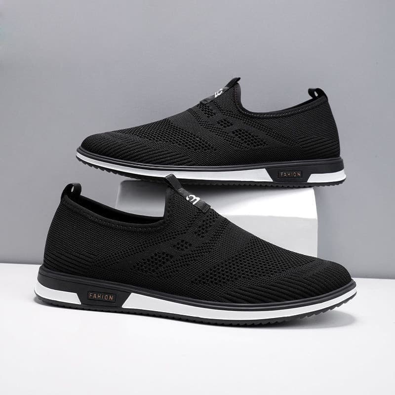 Moda masculina sapatos esportivos casuais All-Match tênis faculdade ao ar livre tênis de corrida leve confortável sapato