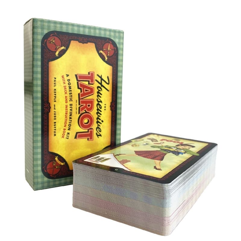 Cartas de Tarot Housewiues, Baralho de Adivinhação e Profecia, Jogo de Tabuleiro para Festas em Família para Iniciantes 