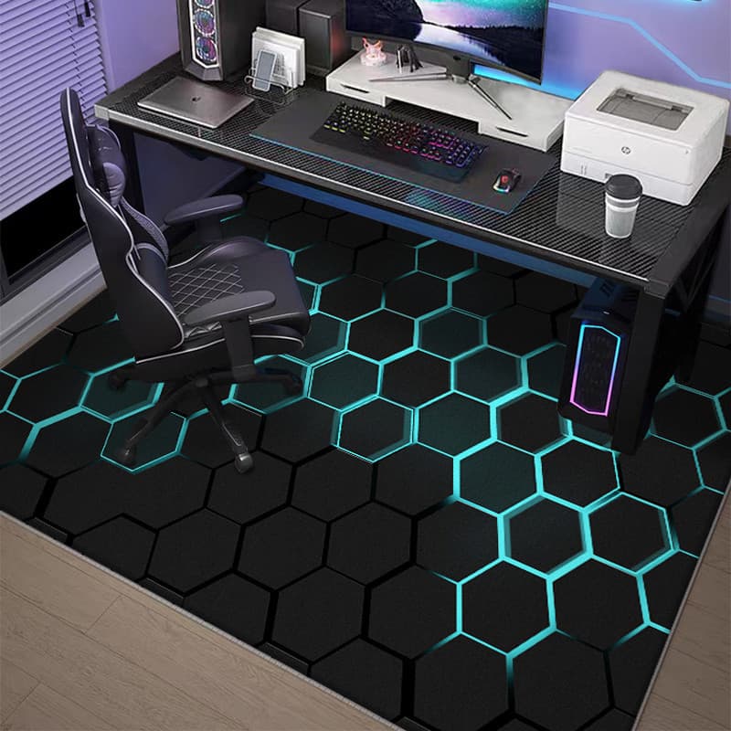 [Novo produto] Tapete para sala de jogos, sala de estar, isolamento acústico doméstico, antiderrapante, resistente à suj