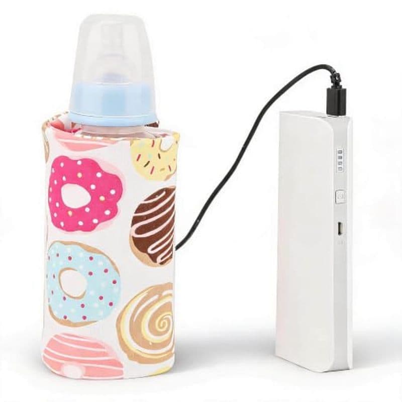 Garrafa De Bebê Manter Capa Quente , Sacos De Mamadeira Portáteis , Protetor De Calor De Leite USB Multifuncional Caneca