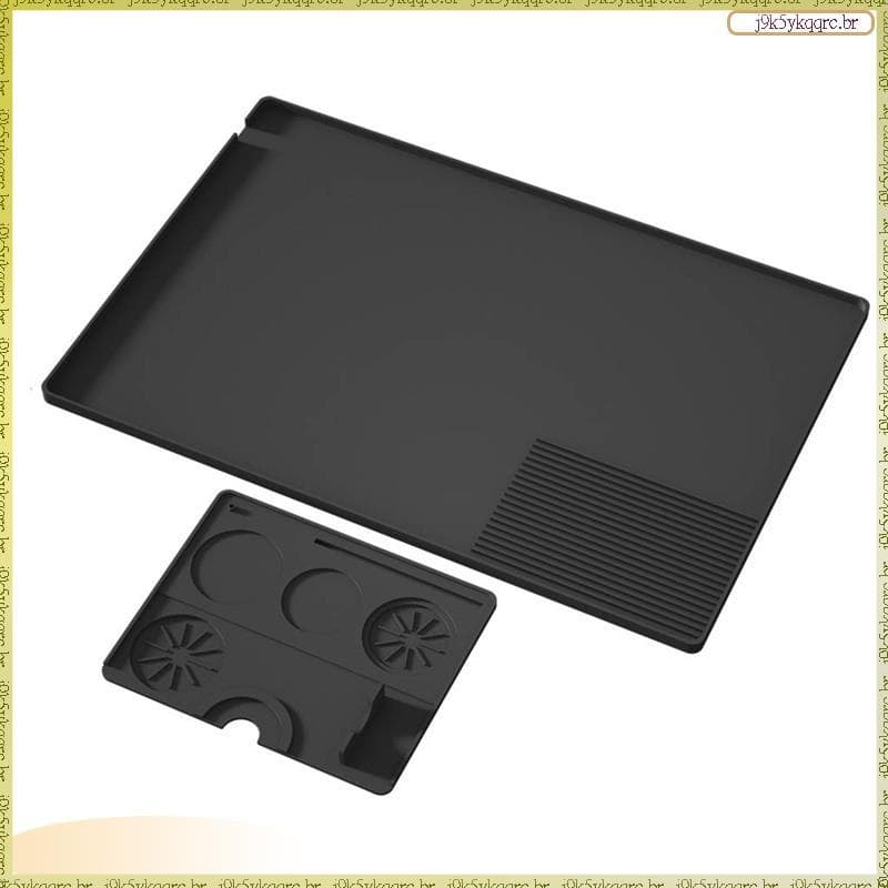 [Leqn] Tapete De Silicone Para Cafeteira-Compatível Com Bar De Cozinha , Cabe Sob A Máquina De Café Expresso , Panela Ar