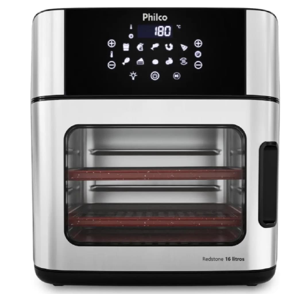 Air Fryer PAF16A 16L 4 em 1 Fritadeira Sem Óleo com Painel Digital Grande Capacidade 127v