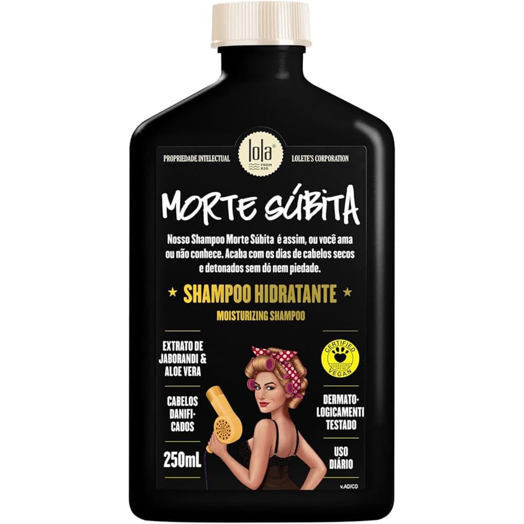 SHAMPOO HIDRATANTE MORTE SUBITA 250ML LOLA FROM RIO