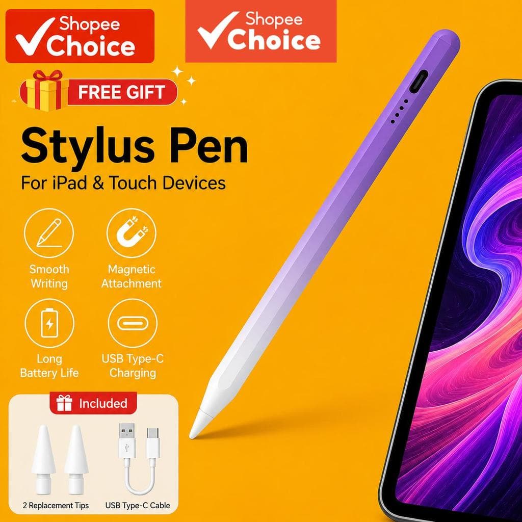 Caneta Stylus Universal Touch para iPad Android Phones Tablets para Xiaomi para Huawei Honor Compatível com Todas