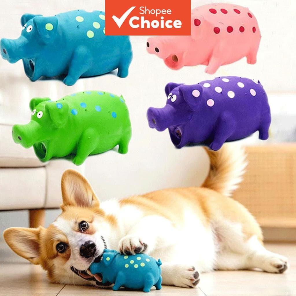 Brinquedo para cachorro de látex quente, com apito, resistente a mastigações, para dentição, brinquedo para cachorro com