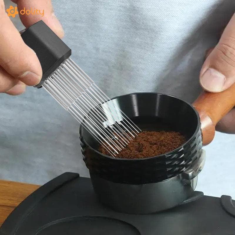 [Acituna] Ferramenta De Distribuição De Café Expresso , Máquina De Mexer , 0.4 Mm Profissional Para Cafeteira , Acessóri