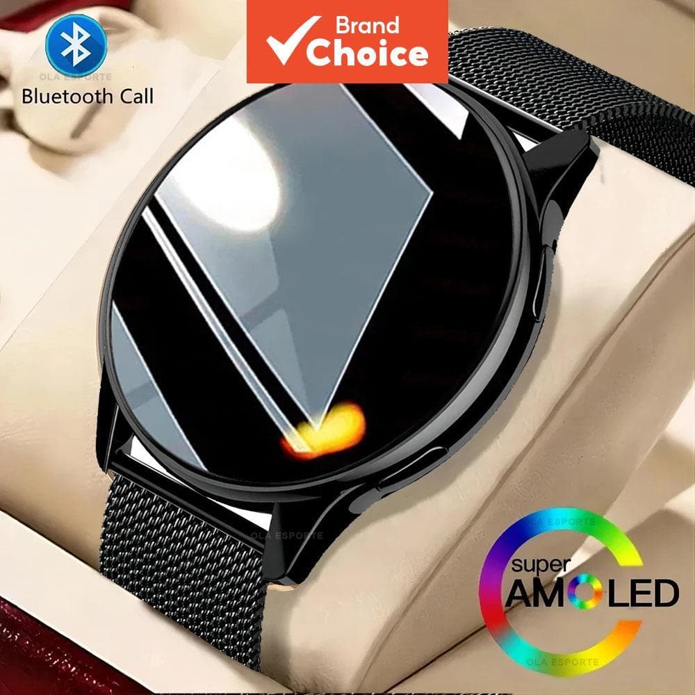 Novo Para Android IOS Smartwatch 2026 GPS Rastreador De Fitness Relógio 6 Chamada Bluetooth Relógios Homem Monitor Freqü