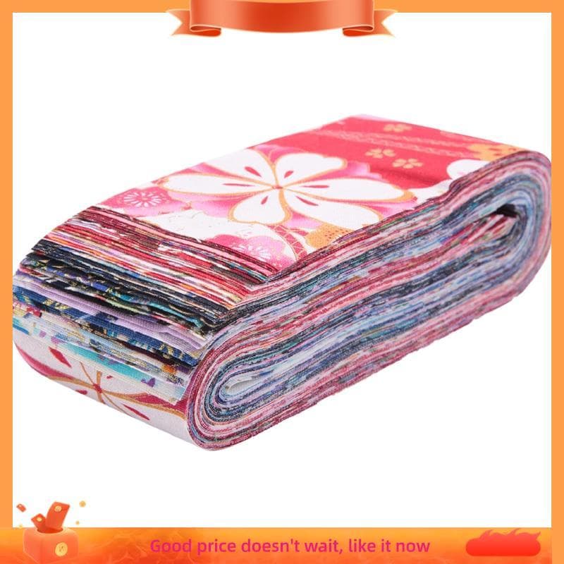 tuwu7 40 PCS Tiras De Acolchoamento De Tecido De Algodão DIY Costura Artesanato Pacote Patchwork Suprimentos 6.5X50cm