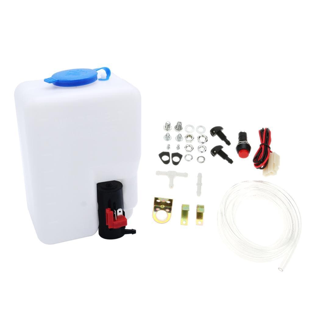Toolgoing-BR WOTAO Garrafa Lavadora de Pára-brisas Kit Universal Ferramentas de Limpeza 12V Ideal para Carros Clássicos