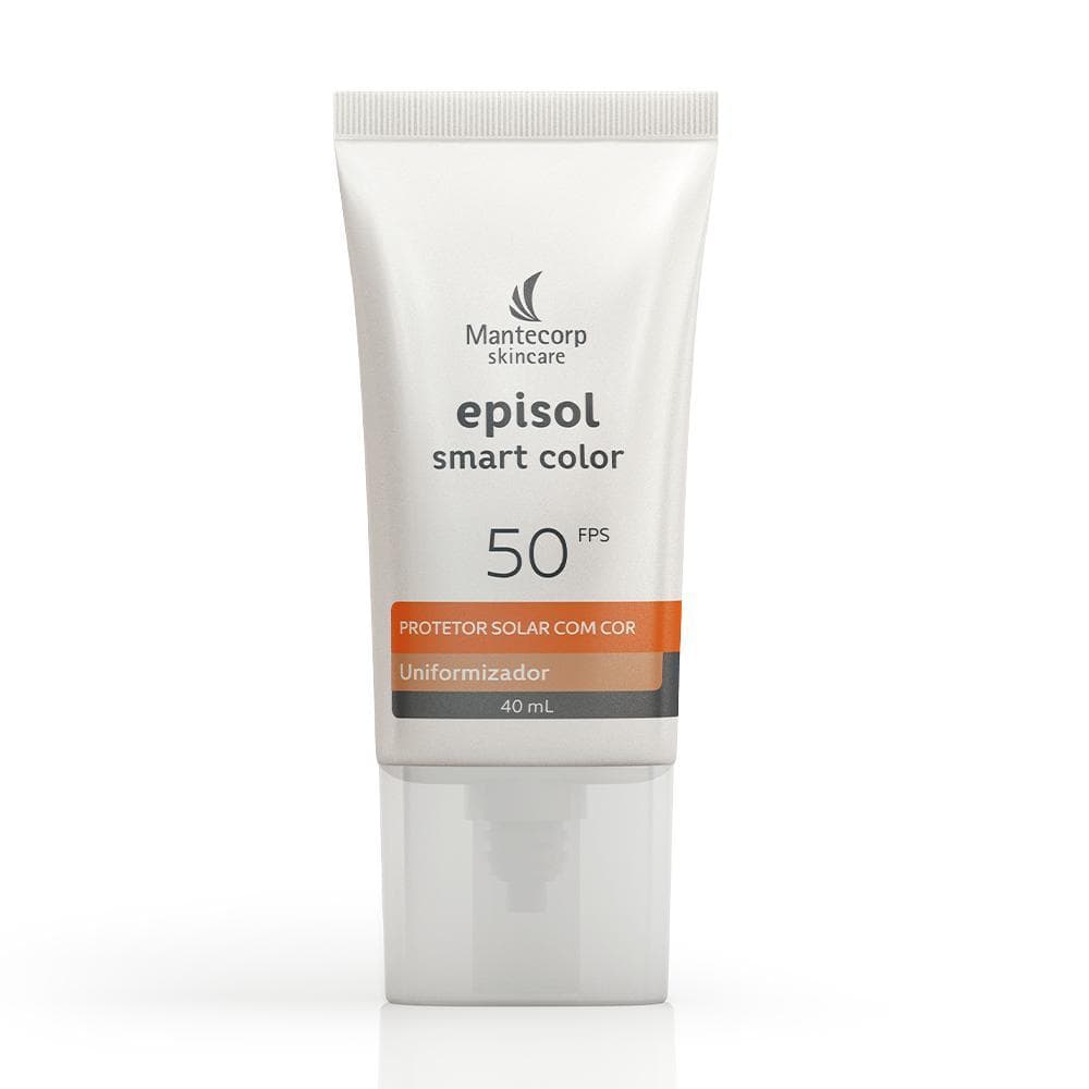 Protetor Solar Facial Episol Smart Color FPS 50 - 40ml