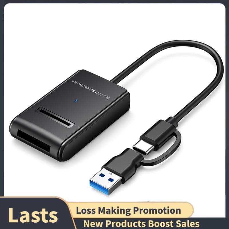 M . 2 NVME Cabo De Disco Rígido Móvel Externo Caixa Para 2230 2242 2260 2280 22110 Tipo-C 3.2 USB3.0