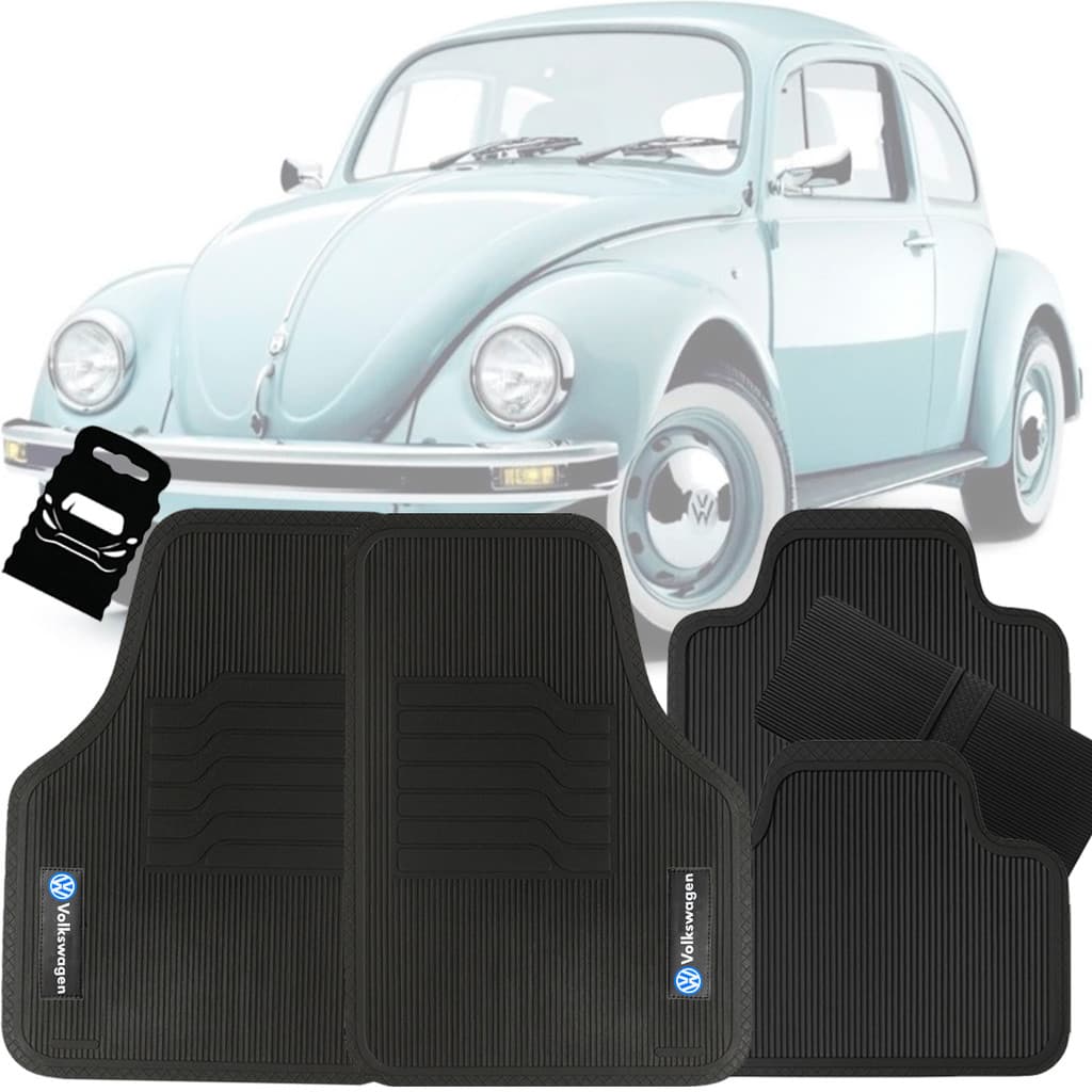Tapete Automotivo Universal Borracha Fusca 1972 73 74 75 76 77 78 79 80 81 82 83 84 85 86 87 88 89 90 91 92 93 94 95 96