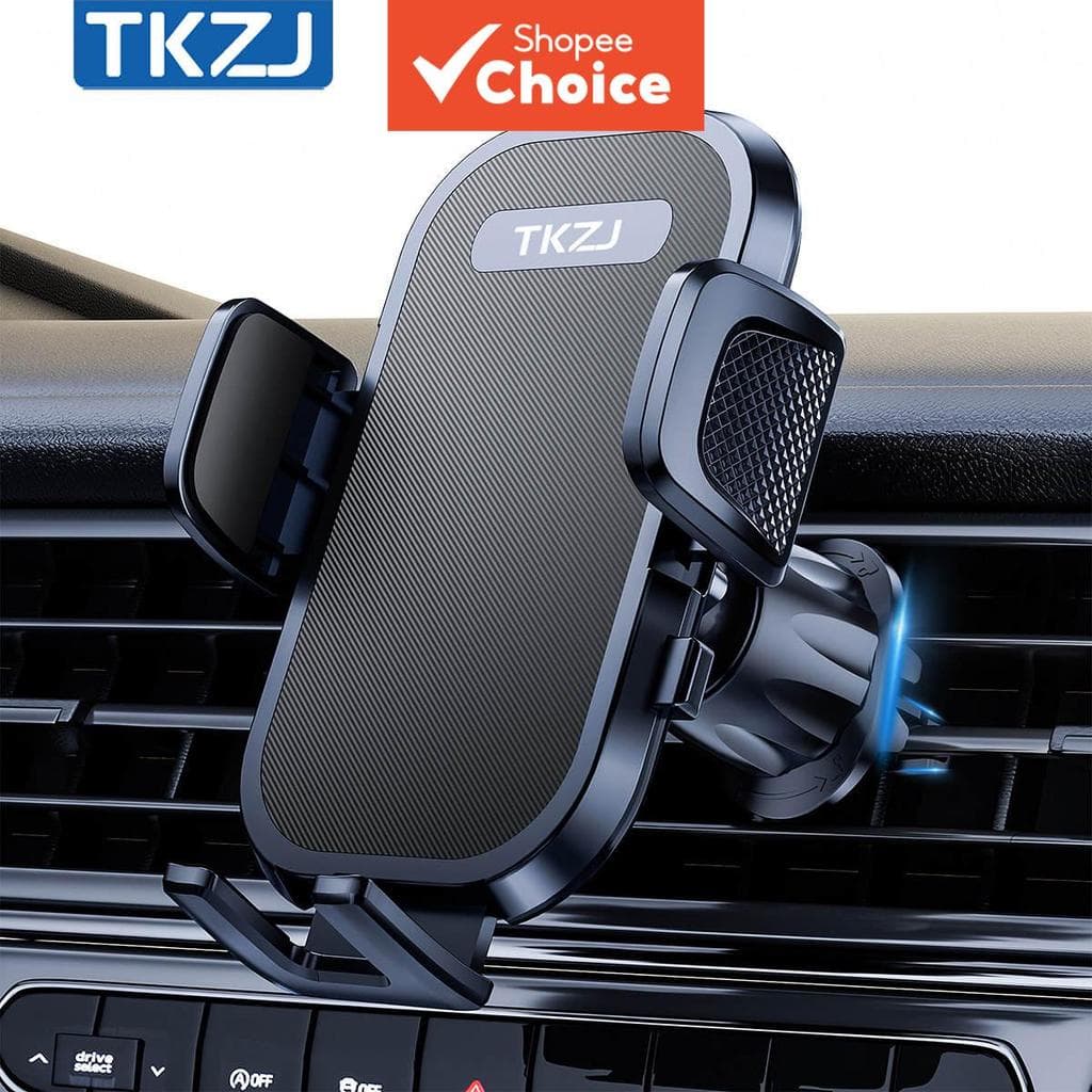 Tkzj T005l Metal Gancho Suporte De Telefone Para Carro Ventilação Segura Clipe Universal Todos Os Telefones