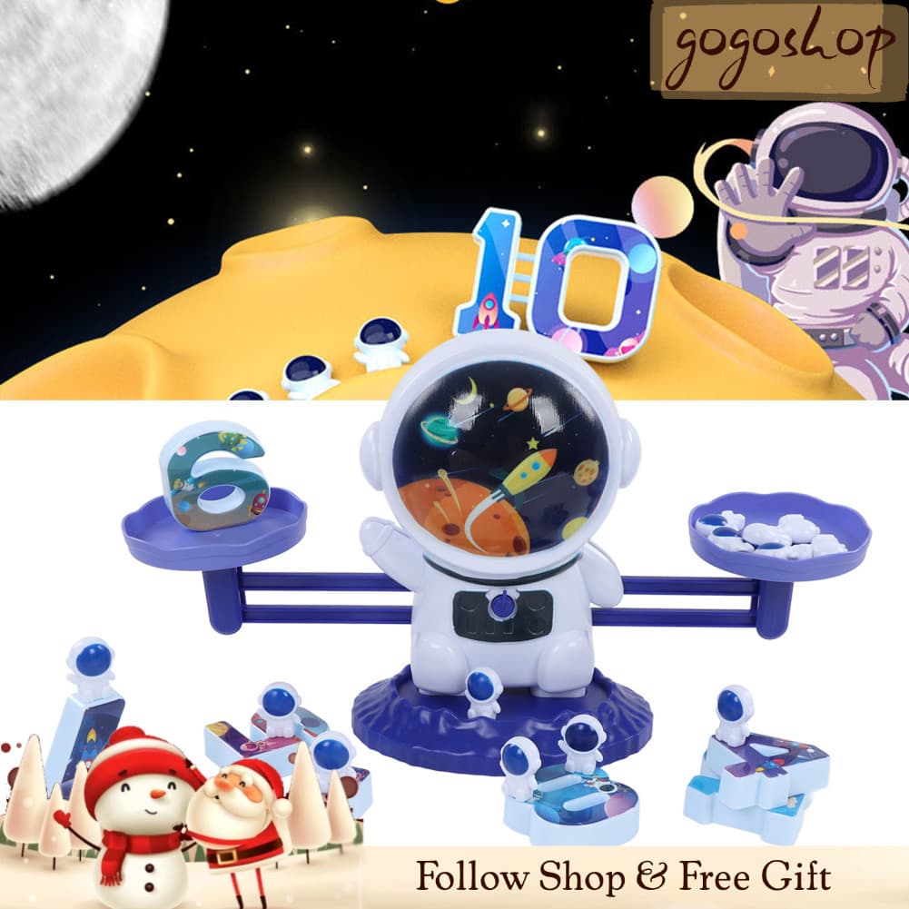 Gogoshopp-br Gogoshopp-br Drfeify Balança de equilíbrio infantil Brinquedo de contagem Brinquedo educativo Conjunto de