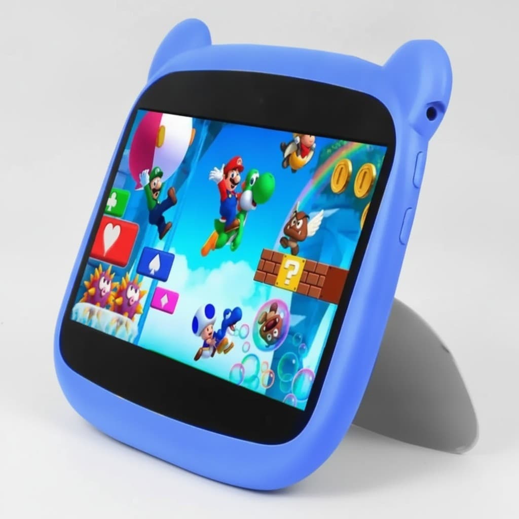 Tablet Infantil 7 Polegadas Android 13 4GB RAM 64GB Wi-Fi Bluetooth Modelo 7023