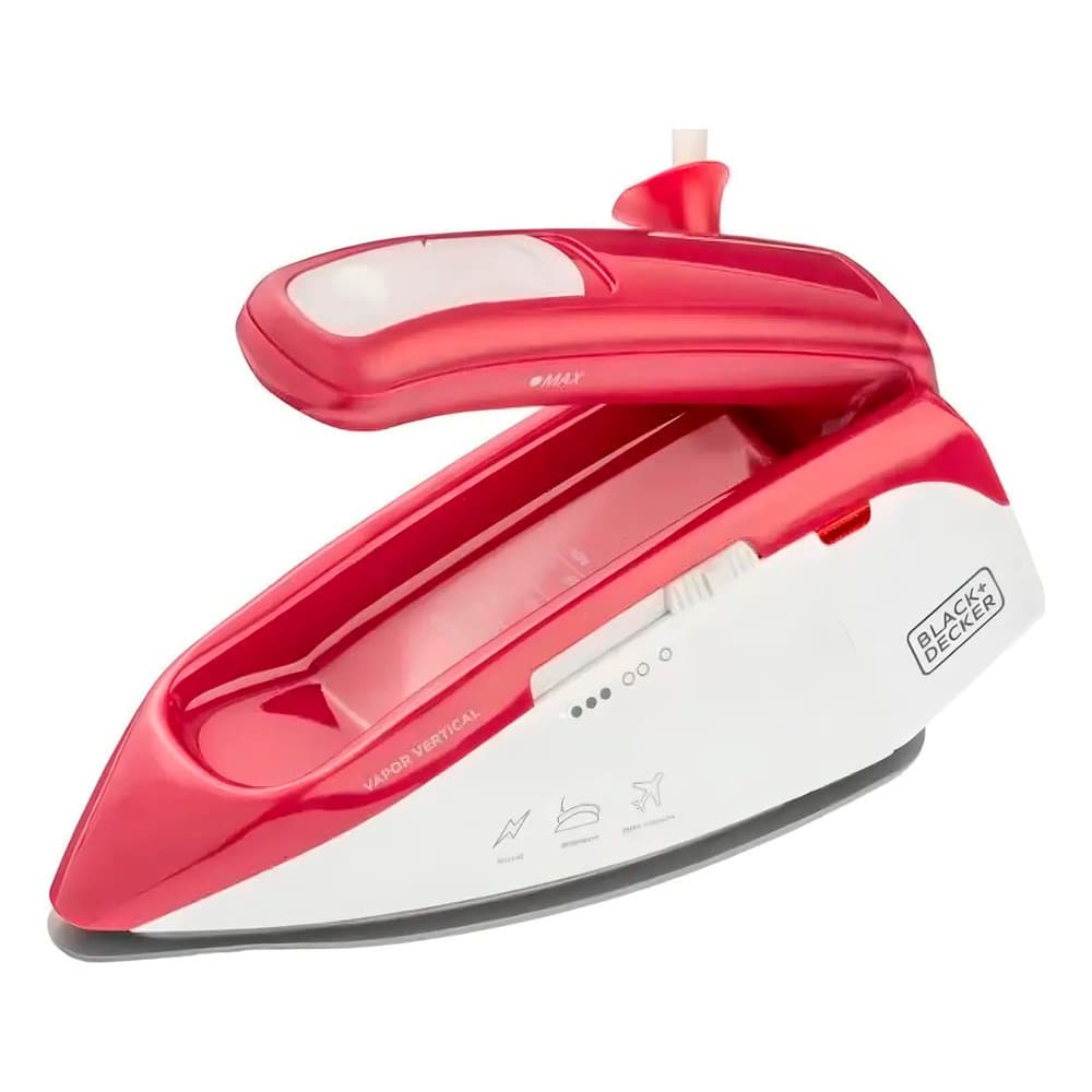Ferro a Vapor FXVG1-BR para Viagem com Vapor Vertical Black Decker
