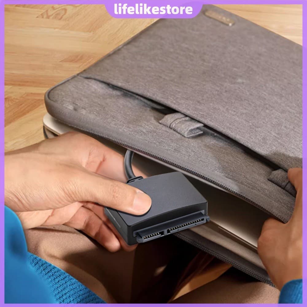 Conversor Externo De Cabo SATA Para USB De Gabinete HDD SSD Tipo A De 2,5 Polegadas [lifelikestore.br]