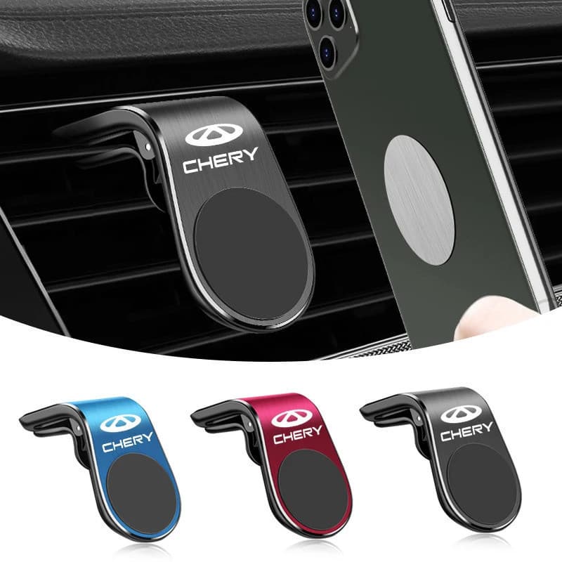 Suporte Magnético de Metal para Telefone de Carro para CHERY TIGGO 34 7 PRO 8 Auto 2022 Acessórios Estilo Automotivo