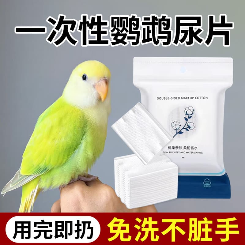 Fraldas descartáveis para papagaio, fraldas com bolsos para merda, Xuanfeng, pele de tigre, peônia, pássaros, fraldas pa