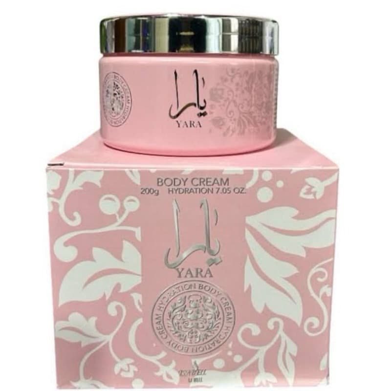 Hidratante Corporal Yara Isabelle La Belle 200g Original Longa Fixação Creme Perfumado Corporal Gourmand Luxo