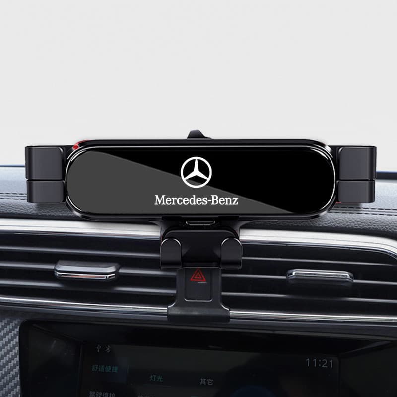 Suporte de Telefone para Carro para Mercedes Benz classe C classe E classe A AMG GLA GLC 2016-2021, Suporte de Estilo Au