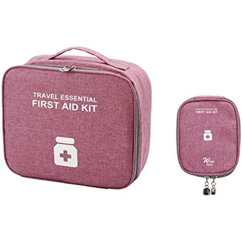Sacos Vazios De Primeiros Socorros , Bolsa De Remédios De Viagem Organizadora De Suprimentos Médicos , Kit Portátil Para