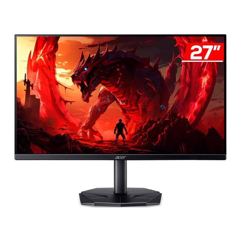 Monitor Gamer Acer Nitro KG270, 27 Pol, IPS, FHD, 1ms, 240Hz, FreeSync, HDMI/DP, UM-HX0AA-308