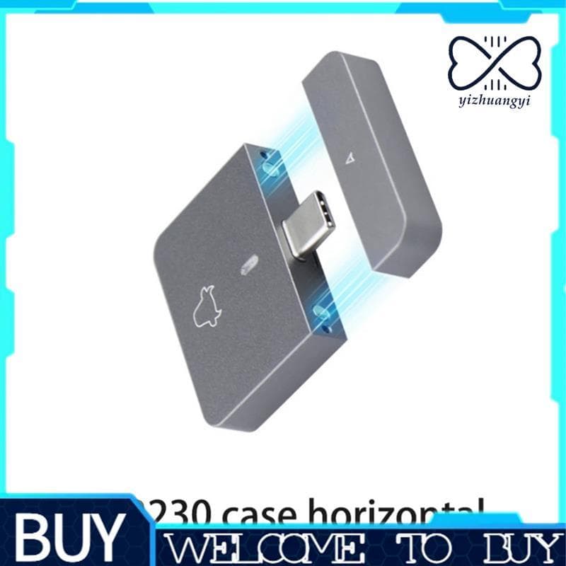 M . 2 NVMe 2230 SSD Gabinete USB C Adaptador 10Gbps USB3.2 Gen2 Caixa Externa Para M2 2230 SN740/SN530 520/PM991A Uma Fá
