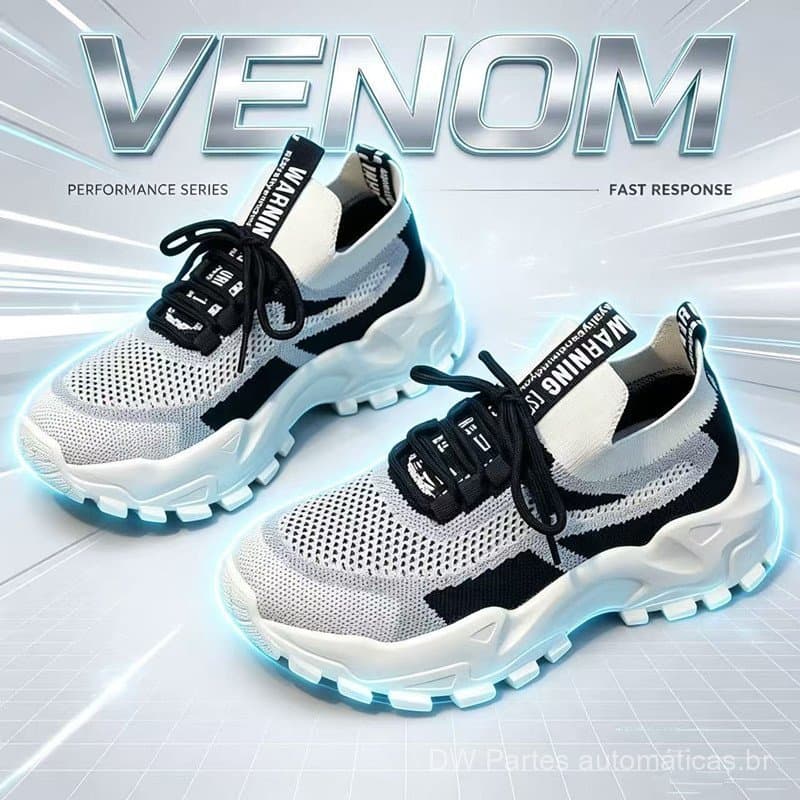 Novos tênis esportivos de malha respirável para primavera e verão, tênis casuais para corrida, alta elasticidade, confor
