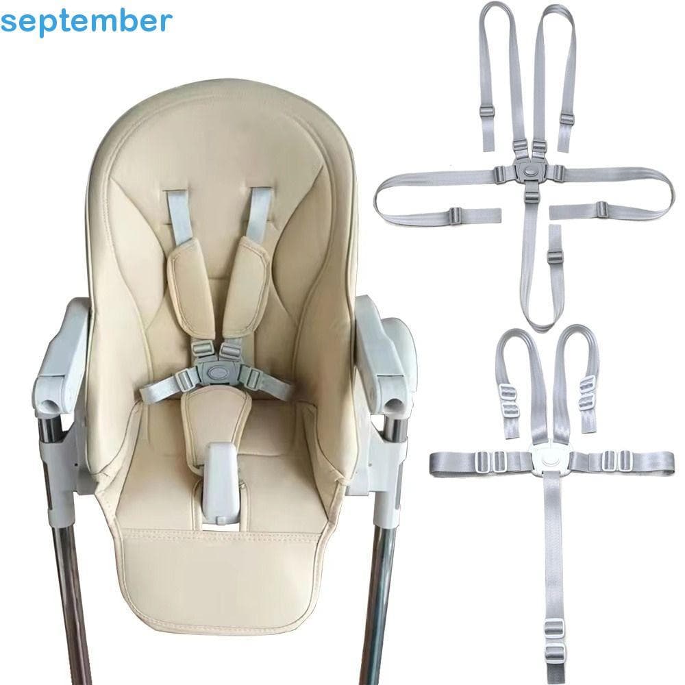 Correias De Cadeira Alta SEPTEMBERB , Cinto Ajustável Para De Alimentação De Bebê Com Fivela De Liberação Rápida , Confo
