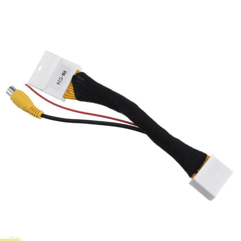 moonlighty AV Extension RCA Cabo De Vídeo Câmera De Visão Traseira Do Carro Para Monitor De Ré