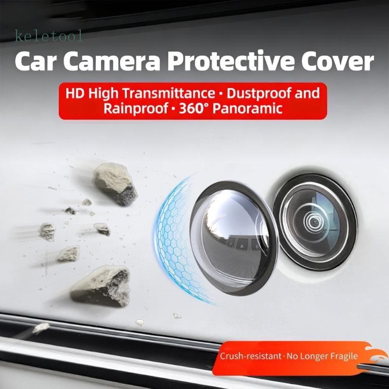 Kele À Prova D Visão Traseira Do Carro Câmera Backup Capa ABS Fácil Instalação