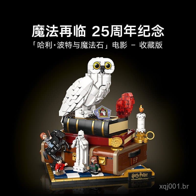 Compatível com o brinquedo de blocos de montar LEGO Harry Potter e a Pedra Filosofal 76466 Hogwarts para crianças.