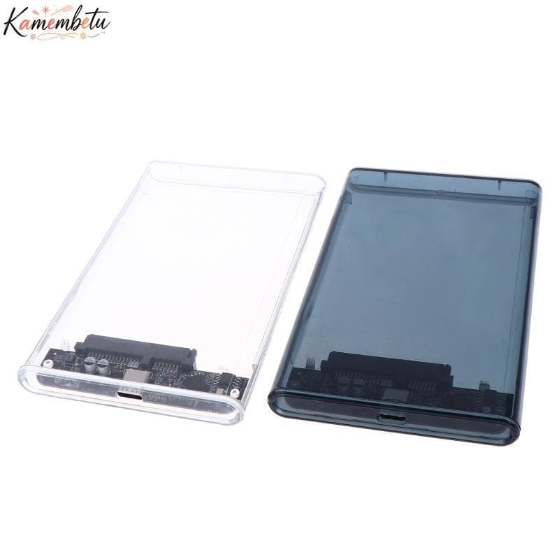 Kame USB Tipo C 2.5 Polegada Caso De Armazenamento Externo SATA Para 5Gbps HDD SSD Transparente Disco Rígido Gabinete Su